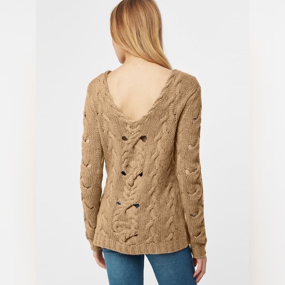 525 America Sweaters - 525 AMERICA / CASHMERE BLEND SWEATER BLUE